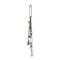 Hello Honey® 12" Antique Silver Handmade Hanging Metal Bells with Jute Rope
